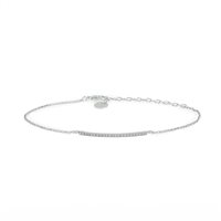 Bracciale Artlinea in Oro bianco Diamante 0.10 Ct BD183/DB-LB - BD183/DB-LB